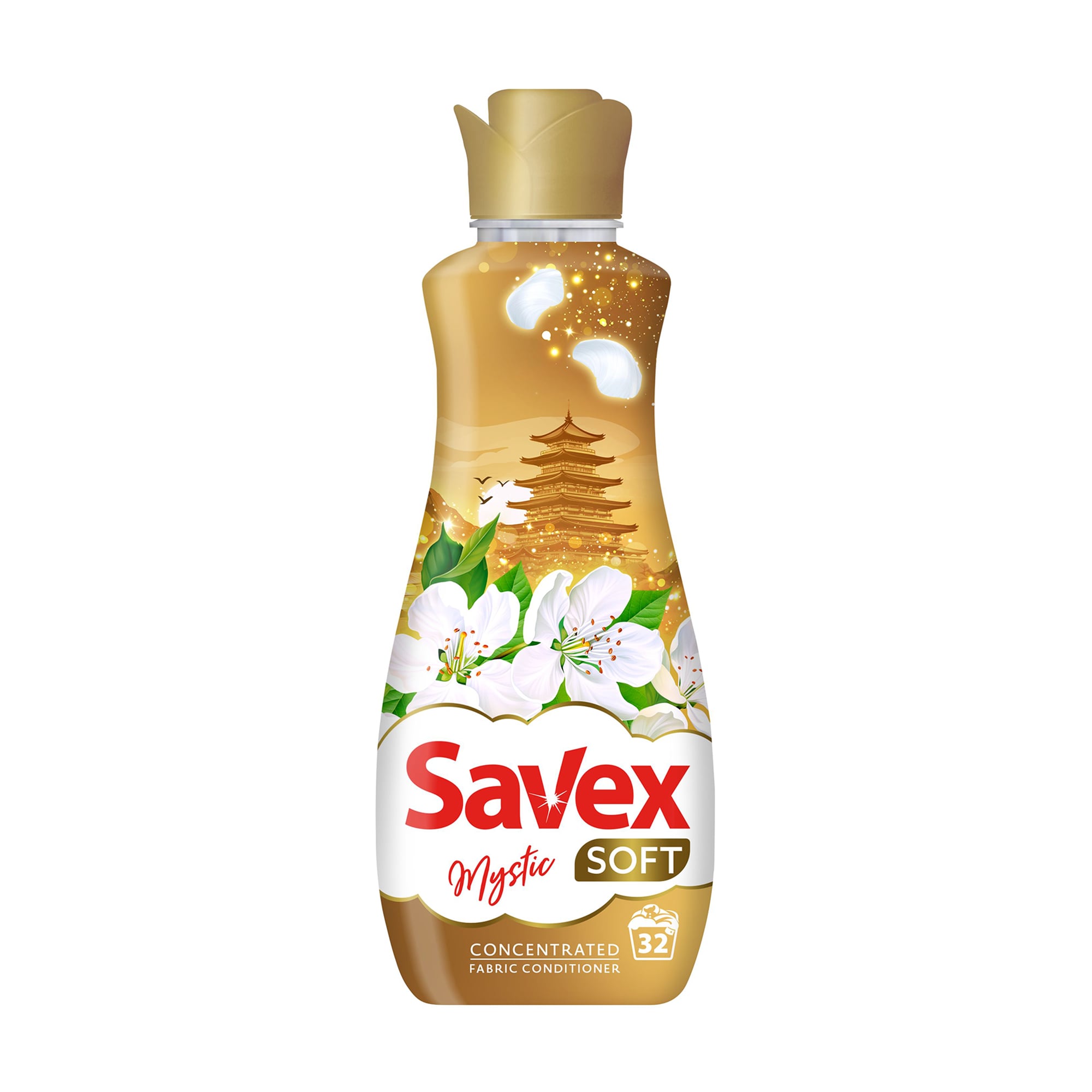 Кондиціонер для тканин Savex Soft Mystic, 32 цикли прання, 800 мл